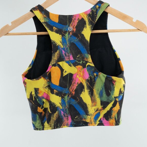 Lululemon Invigorate Training Tank Top Undertone Black Multi | 4 - Picture 4 of 7